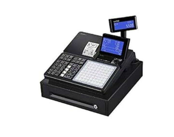楽天市場】【中古】カシオ 電子レジスター ブラックcasio SR-C550-4SBK 