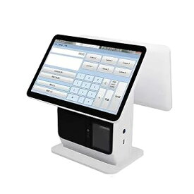 【中古】【未使用】レジスター スーパーマーケット 15.6 インチ タッチ スクリーン POS システム レジ 中小企業/小売/レストラン向