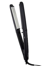 【中古】【未使用】テスコム ヘアアイロン ストレートアイロン マイナスイオン 140-200℃ 24mm 温度調整/ロック/メモリー 海外対応 自動OFF 開閉ロック naturam ブ
