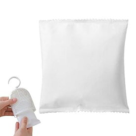 【中古】クローゼット除湿機 再利用可能,吊り下げ用吸湿袋 - 水コレクター付き除湿器ぶら下げバッグ保護服用に吊り下げ可能 Hozilen