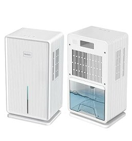 【中古】【未使用】Heshare 除湿機 小型 3000ML 強力 省エネ 湿気&梅雨対策 部屋干し 静音 コンパクト ?水自動停止 7色ライト ペルチェ式 ペルチェ式 水位窓付き