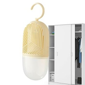 【中古】【未使用】再利用可能なワードローブ除湿バッグ - クローゼット除湿器 |吊り下げワードローブ除湿機、クローゼット吊り下げ除湿機、水コレクター付きワー