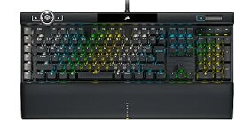 【中古】【未使用】CORSAIR K100 RGB フラグシップ光学メカニカルゲーミングキーボード CH-912A01A-JP 日本語配列 Corsair 自社独自OPX軸採用、AXONハイパープロセ
