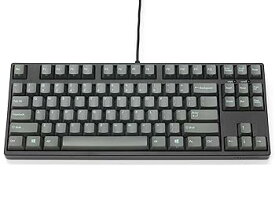 【中古】【未使用】FILCO Majestouch ＋ SGK テンキーレス 英語配列 87キー CHERRY MX スピードシルバー軸 PBT2色成形スカイグレーキーキャップ搭載 赤キーロック3
