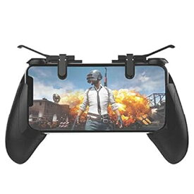 【中古】Jingjing shop モバイルゲームコントローラ[4では1] - モバイルゲームのトリガー電話ゲームパッドジョイスティック電話ホルダー、スマートフォン