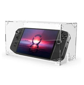 【中古】【未使用】Levigo ゲームコンソール アクリル防塵ボックス Lenovo Legion GO対応 ゲーム機透明ディスプレイケース 防水プロテクター カバー