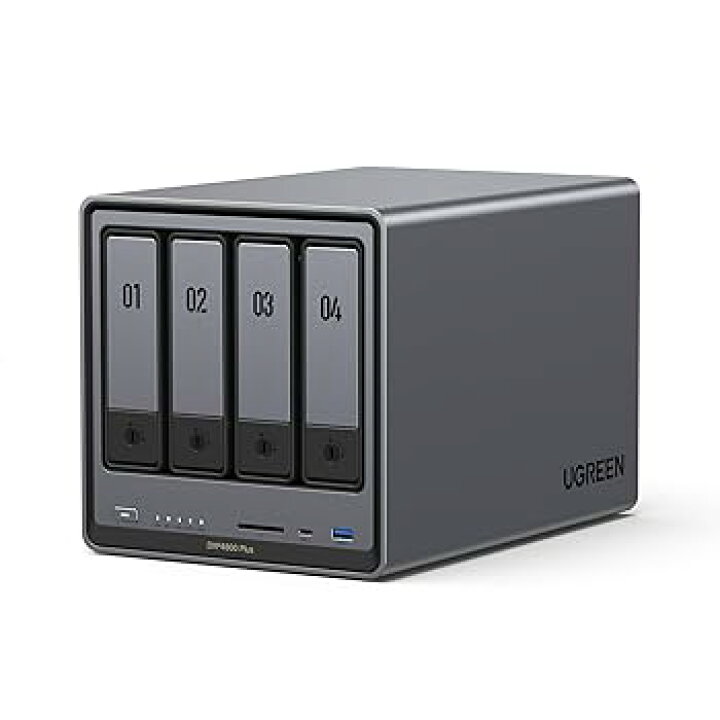楽天市場】【中古】UGREEN NASync DXP4800 Plus 4ベイ デスクトップNAS 