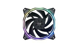 【中古】【未使用】IN WIN アドレッサブル RGB ライティング対応 120mm ケースファン Sirius Loop ASL120 3個パック [ASL120FAN-3PK]