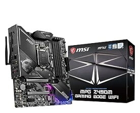 【中古】MSI MPG Z490M GAMING EDGE WIFI マザーボード MicroATX [Intel Z490チップセット搭載] MB4957