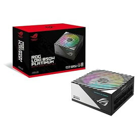 【中古】ASUS PSU 電源ユニット 850W PCIe Gen 5.0 対応 80 PLUS プラチナ認定 ARGB & Aura Sync 対応 ROG-LOKI-850P-SFX-L-GAMING/国内正規代理店品