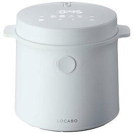 【中古】【未使用】LOCABO（ロカボ） 糖質カット炊飯器 LOCABO (ホワイト)