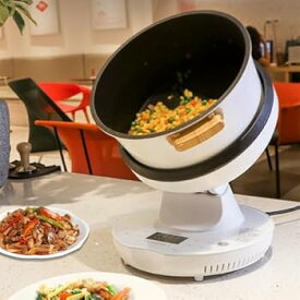 【中古】【未使用】8L業務用フードプロセッサー、家族イベント用のインテリジェント自動調理機、3Dオールラウンド加熱＆食品自動ピックアップ、電磁加熱、,