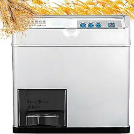 【中古】自動ライスブランセパレーター、500W自動小麦シリアルプルアウトボックスとデュアルスピード調整を備えた自動小麦シリアルシェラー、ライスを生