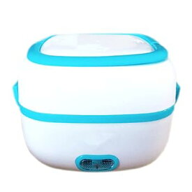 【中古】1Lミニ炊飯器、多機能電気ランチボックス、ポータブルオフィスフードヒータースチーマー暖かい補充式暖かい、110v/220V,A