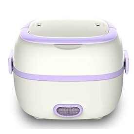 【中古】【未使用】1Lミニ炊飯器、多機能電気ランチボックス、ポータブルオフィスフードヒータースチーマー暖かい補充式暖かい、110v/220V,C
