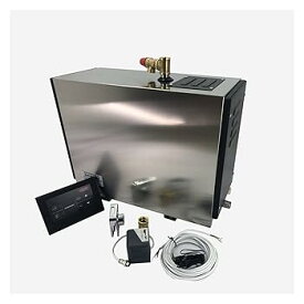 【中古】【未使用】サウナ ストーブ 電気 商用自己防止蒸気発電機シャワーシステム自動ステンレススチールウェットおよびドライスチームジェネレーターサウナ機器蒸