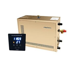 【中古】サウナ ストーブ 電気 スパ室のデジタルコントローラーのための3KW自動ステンレス鋼の蒸気発生器の家庭の蒸しサウナームの蒸気浴機械 家庭用スパ