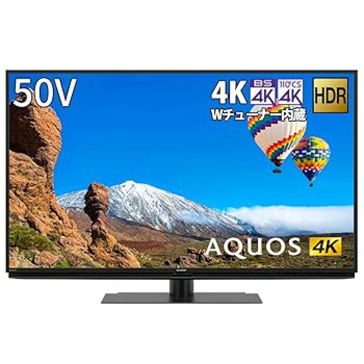 楽天市場】【中古】シャープ 50V型 液晶 テレビ AQUOS 4T-C50CH1 4K 