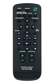 【中古】【未使用】RM-AMU009 交換用リモコン ソニーオーディオシステム CMT-HX80R SS-CHX50 HCD-HX80R CMT-BX20i SS-CBX20 HCD-BX20i CMT-FX300I SS-CFX200 HCD-FX