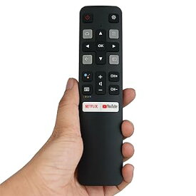 【中古】【未使用】交換用リモコン TCL TV RC802V FNR1 Netflix YouTubeホットキー 32S6500A 65P8S 65P8 55P8S 55P8 55EP680