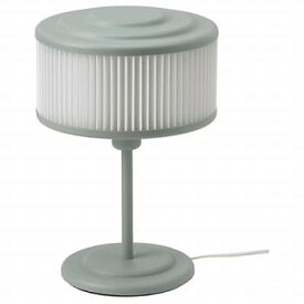 【中古】【未使用】IKEA イケア テーブルランプ グレーグリーン 37cm m60566415 REMTANG レムトング