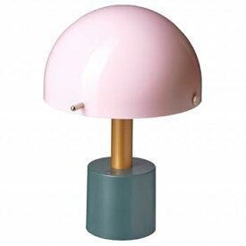 【中古】【未使用】IKEA イケア LEDモバイルランプ 電池式 ライトピンク ダークグレーグリーン 26cm m70575914 NODMAST ノードマスト