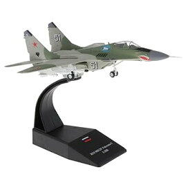【中古】F Fityle 1/100スケール 飛行機模型 ミグ29 航空機 戦闘機 ダイキャスト モデル 装飾 置き コレクション