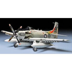 【中古】タミヤ 1/48 傑作機シリーズ スカイレイダー アメリカ海軍