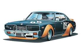 【中古】【未使用】青島文化教材社 1/24 ワークスの鷹シリーズ No.1 セドリック330ワークス プラモデル 成型色