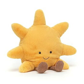 【中古】【未使用】Jellycat Amuseables 太陽ぬいぐるみ Mサイズ 12インチ - 太陽のぬいぐるみ - 楽しいギフトアイデア