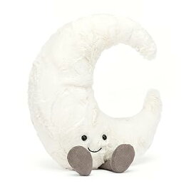 【中古】【未使用】Jellycat Amuseables 月のぬいぐるみ Mサイズ 10.5インチ - 月のぬいぐるみ - 楽しいギフトアイデア