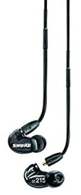 【中古】 SHURE イヤホン SE215 カナル型 ブラック SE215K-J SE215-K