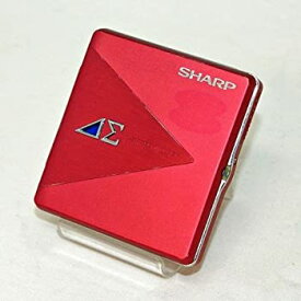 【中古】 SHARP シャープ MD-SS503-R レッド ポータブルミニディスクプレーヤー MDLP対応 ポータブルMDプレーヤー MD再生専用機 MDウォークマン