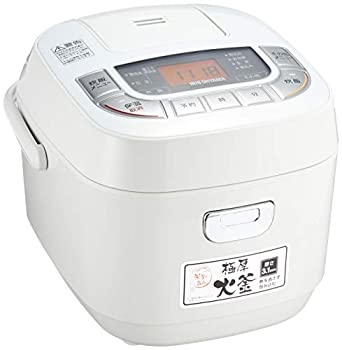 アイリスオーヤマ 炊飯器 マイコン式 3合 米屋の旨み ホワイト ERC-MB30-Wのサムネイル
