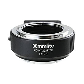 【中古】 Commlite レンズマウントアダプター CM-ENF-E1 PRO (ニコンFマウントレンズ → ソニーEマウント変換) 電子接点付き