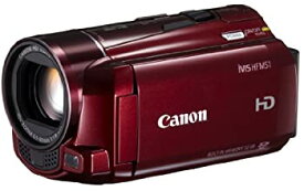 【中古】 Canon キャノン デジタルビデオカメラ iVIS HF M51 レッド 光学10倍ズーム フルフラットタッチパネル IVISHFM51RD