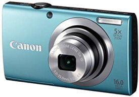 【中古】 Canon キャノン デジタルカメラ PowerShot A2400IS ブルー 1600万画素 光学5倍ズーム PSA2400IS (BL)