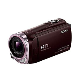 【中古】 ソニー SONY ビデオカメラ Handycam CX420 内蔵メモリ32GB ブラウン HDR-CX420 T