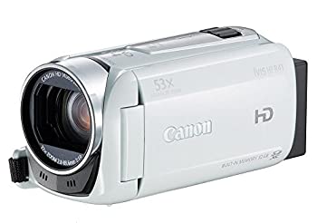 【中古】 Canon キャノン デジタルビデオカメラ iVIS HF R41 光学32倍ズーム 内蔵32GBメモリー ホワイト IVISHFR41WH (ホワイト)
