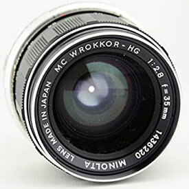 【中古】 MINOLTA MC W rokkor-hg 35?mm f : 2.8広角レンズMDマウント日本マニュアルフォーカス