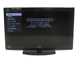 【中古】 SHARP LEDAQUOS 40型 地上 BS 110度CSデジタルフルハイビジョン液晶テレビ LC-40V5-B ブラック系