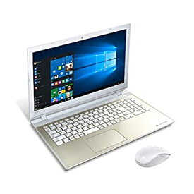 【中古】 東芝 ノートパソコン dynabook サテンゴールド PT55UGP-BWA