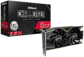 【中古】 ASRock AMD Radeon RX5500XT グラフィックボード GDDR6 8GB CHALLENGERシリーズ RX5500XT Challenger D 8G OC