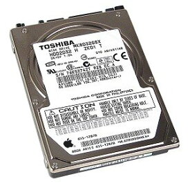 【中古】 TOSHIBA MK8032GSX 80GB SATA/150 5400RPM 8MB 2.5インチハードドライブ