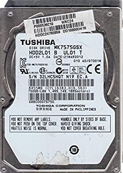 【中古】 TOSHIBA 2.5インチ MK7575GSX SATA 750GB：AJIMURA-SHOP