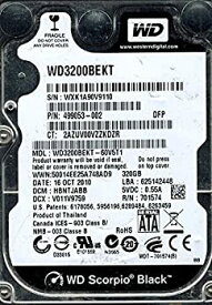 【中古】 Western Digital wd3200bekt-60?V5t1?320?GB DCM hbntjabb