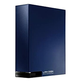 【中古】 I-O DATA NAS 2TB スマホ/タブレット対応 ネットワークハードディスク 入門モデル HDL-T2NV ミレニアム群青