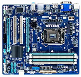 【中古】 GIGABYTE マザーボード intel B75 LGA1155 Micro ATX GA-B75M-D3H/A Rev1.2