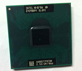 【中古】 intel インテル Core2 Duo P8700 CPU モバイル 2.53Hz - SLGFE