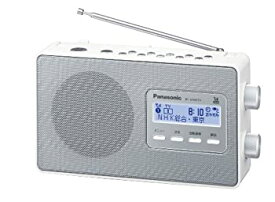 【中古】 Panasonic パナソニック ラジオ FM AM ワンセグTV音声 ホワイト RF-U100TV-W